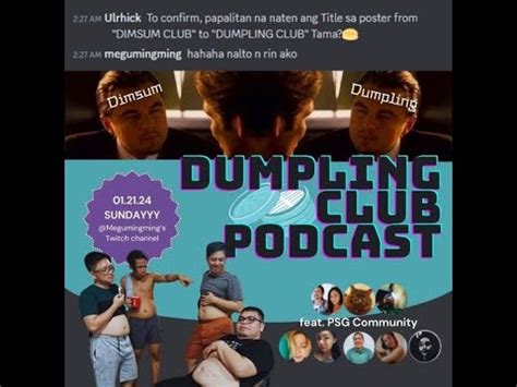 alasjuicy|Dumpling Club Podcast .